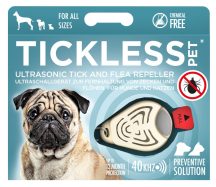   Tickless PET Beige ultrahangos kullancs és bolhariasztó kutyák és macskák számára