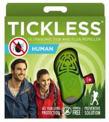 Tickless HUMAN Green hordozható kullancsriasztó készülék emberek számára