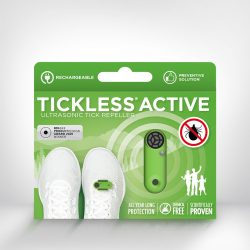 Tickless ACTIVE Green hordozható kullancsriasztó készülék emberek számára